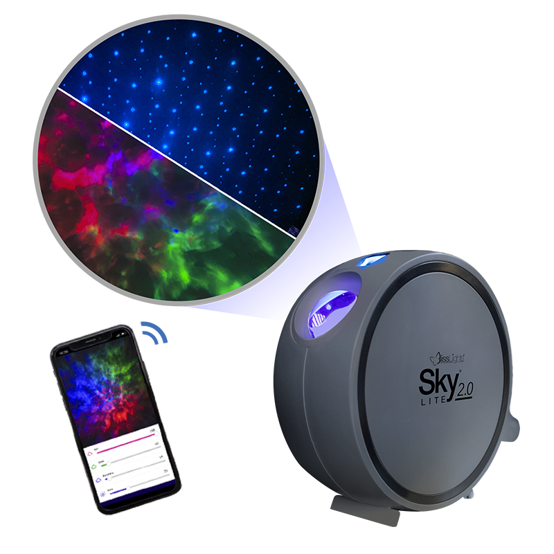 Sky Lite 2.0: Galaxy Light Projector | App Controlled RGB Cloud - BlissLights