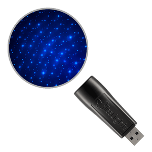 starport laser usb light in blue, star light, laser stars