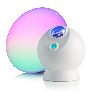blisslights evolve smart galaxy lamp and blissradia ambient light bundle