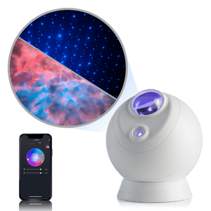 sky lite evolve galaxy projector with blue stars