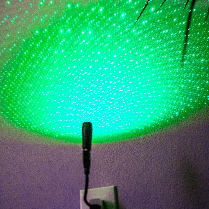 StarPort USB star projector in green